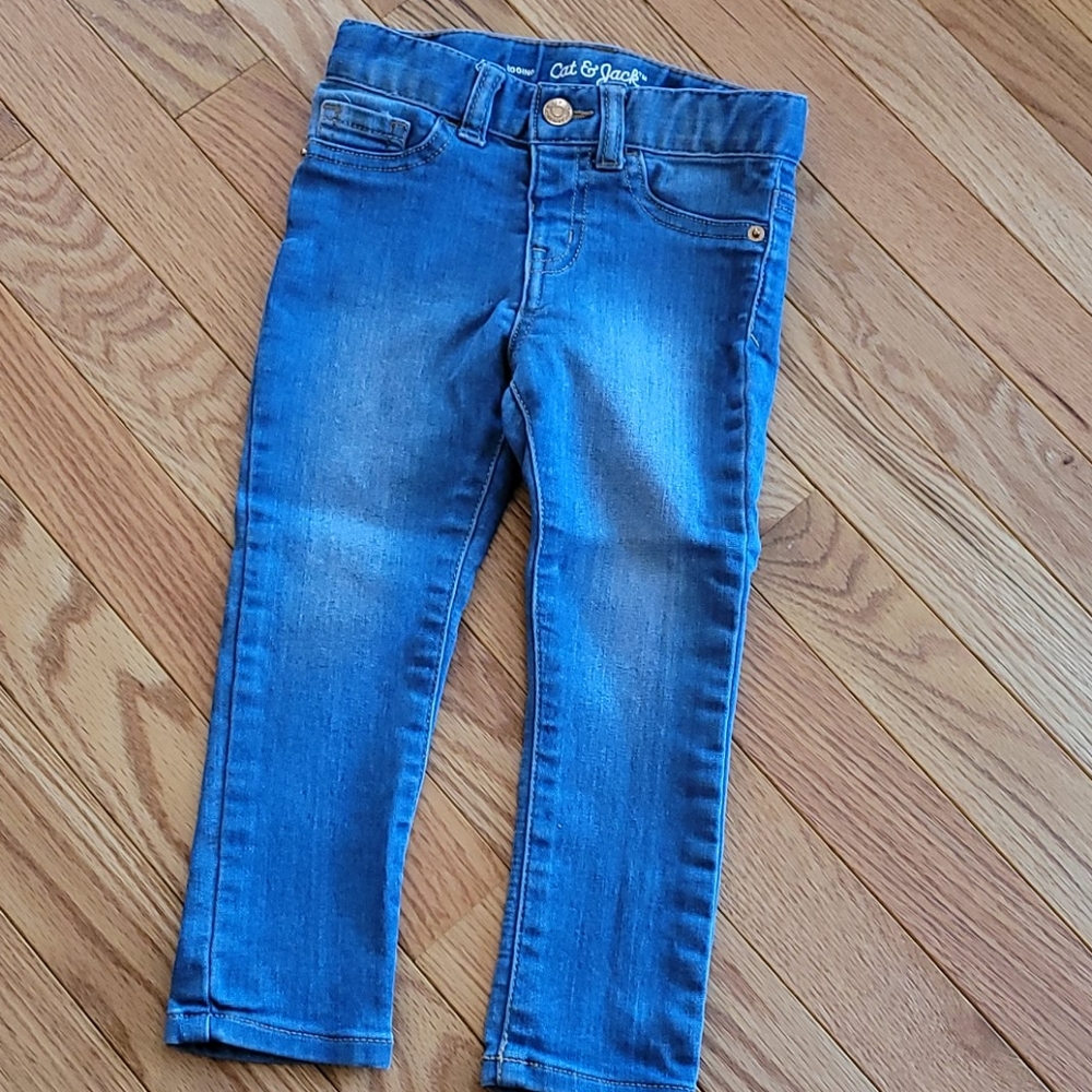 Denim jeggings